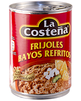Media Caja Frijol Bayo Refrito de 820 grs con 6 latas - La Costeña-Frijoles Enlatados-La Costeña-MayoreoTotal