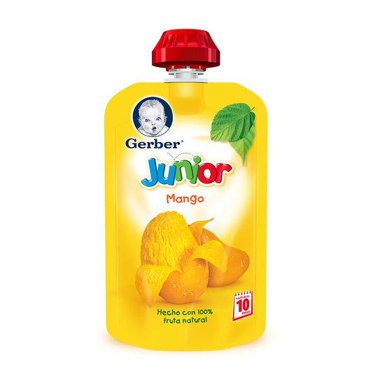 Media Caja Gerber Jr. mango de 110grs con 6 frascos - Nestlé-Bebes-Nestlé-MayoreoTotal