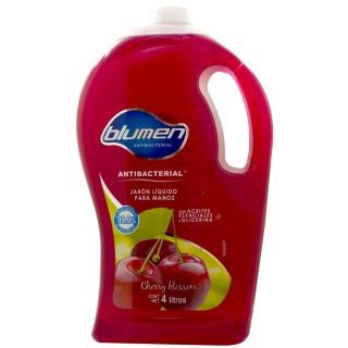Media Caja Jabon Liquido Blumen Cherry de 4 litros con 2 piezas - 4E-Jabones Liquidos-4E-MayoreoTotal