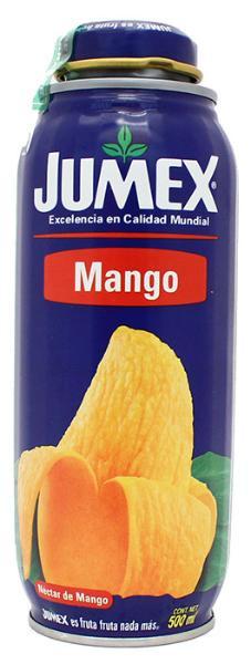 Media Caja Jugo Jumex Mango Lata Botella de 500 ml con 6 piezas - Jumex-Jugos-Jumex-MayoreoTotal
