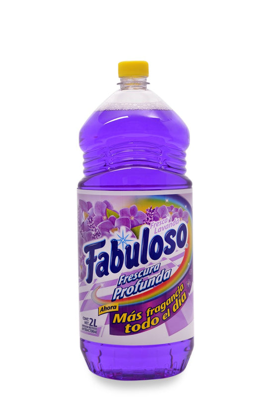 Media Caja Limpiador Fabuloso Lavanda de 2 litros con 3 piezas - Colgate Palmolive-Limpieza-Colgate Palmolive-MayoreoTotal