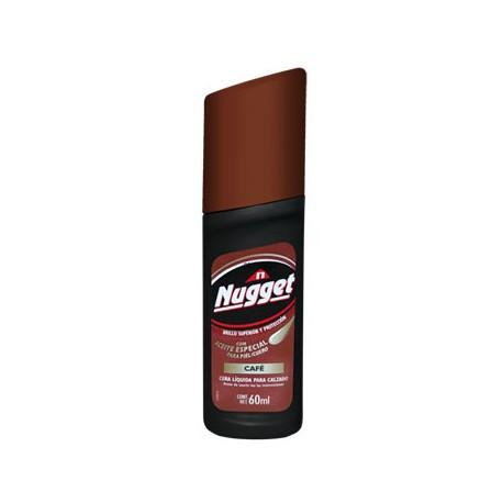 Media Caja Nugget Liquido Café de 60 ml con 6 Piezas-Cera para Zapatos-MayoreoTotal-MayoreoTotal