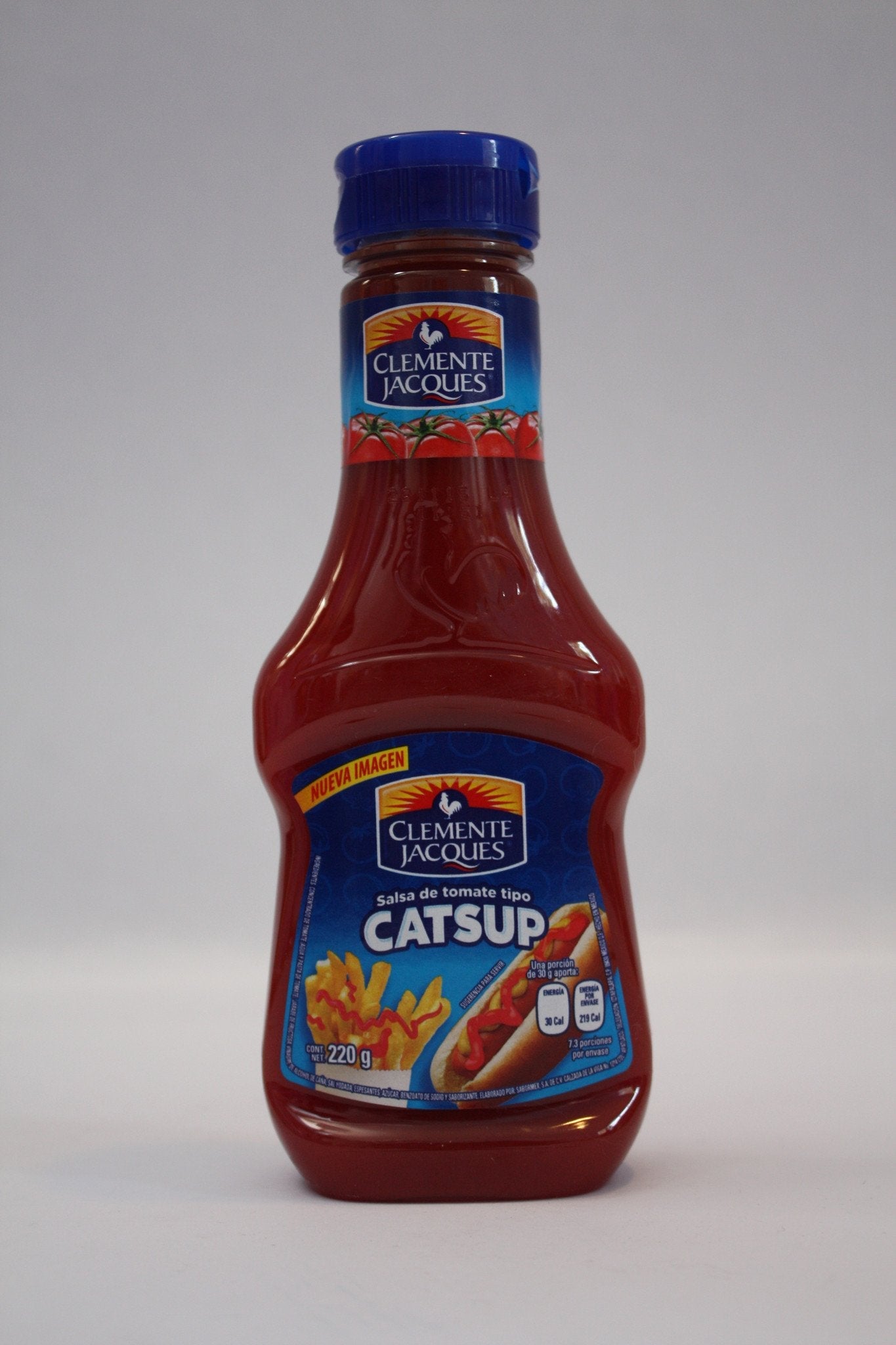 Media Caja Salsa Catsup Clemente Jacques de 220 grs con 12 piezas - Sabormex-Castup & Mostaza-Sabormex-7501052472195-MayoreoTotal