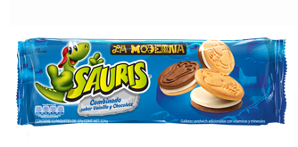 Media Caja Sauris Combinado La Moderna de 324 grs con 10 piezas - La Moderna-Galletas-La Moderna-MayoreoTotal