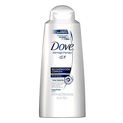 Media Caja Shampoo Dove Reconstruccion Completa de 750 ml con 6 Piezas - Unilever-Shampoo-Unilever-MayoreoTotal