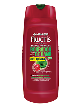 Media Caja shampoo Fructis Borrador Daño Quimico de 650 ml con 3 piezas - Garnier-Shampoo-Garnier-MayoreoTotal
