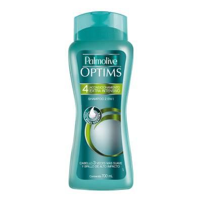 Media Caja Shampoo Optims Extra Intensivo de 700 ml con 6 Piezas - Palmolive-Shampoo-Colgate Palmolive-MayoreoTotal