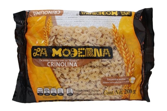 Media Caja Sopa Moderna Crinolina de 200 grs con 10 bolsas - La Moderna-Sopas-La Moderna-MayoreoTotal