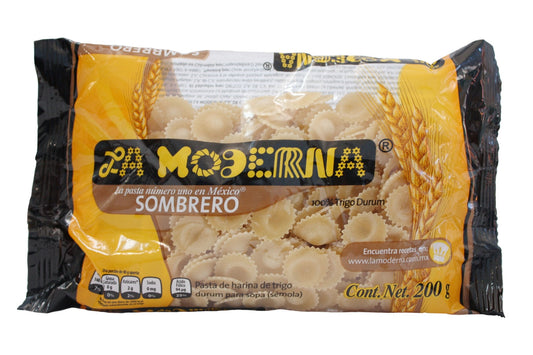 Media Caja Sopa Moderna Sombrero de 200 grs con 10 bolsas - La Moderna-Sopas-La Moderna-MayoreoTotal