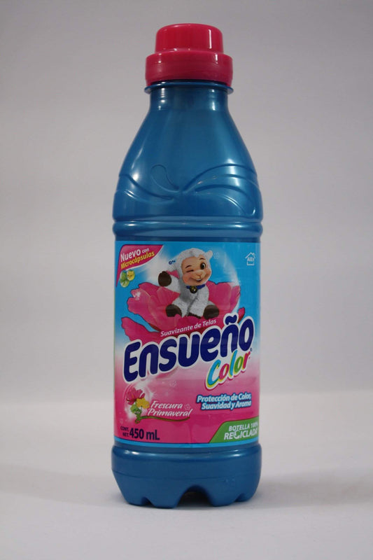 Media Caja Suavizante Ensueño Color Fresca Primavera de 450 ml con 6 botellas - Alen-Suavizantes-Alen-7501025440343-MayoreoTotal