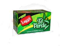 Media Caja Té Verde Laggs de 25 sobres con 6 piezas - Laggs-Té-Laggs-MayoreoTotal