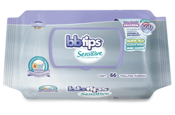 Media Caja toallas húmedas Bebe Tips en 6 paquetes de 66 toallas - PI Mabe-Toallas húmedas-PI Mabe-MayoreoTotal