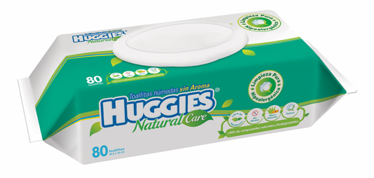 Media Caja toallas húmedas sin aroma Huggies en 9 paquetes de 80 piezas - Kimberly Clark-Toallas húmedas-Kimberly Clark-MayoreoTotal