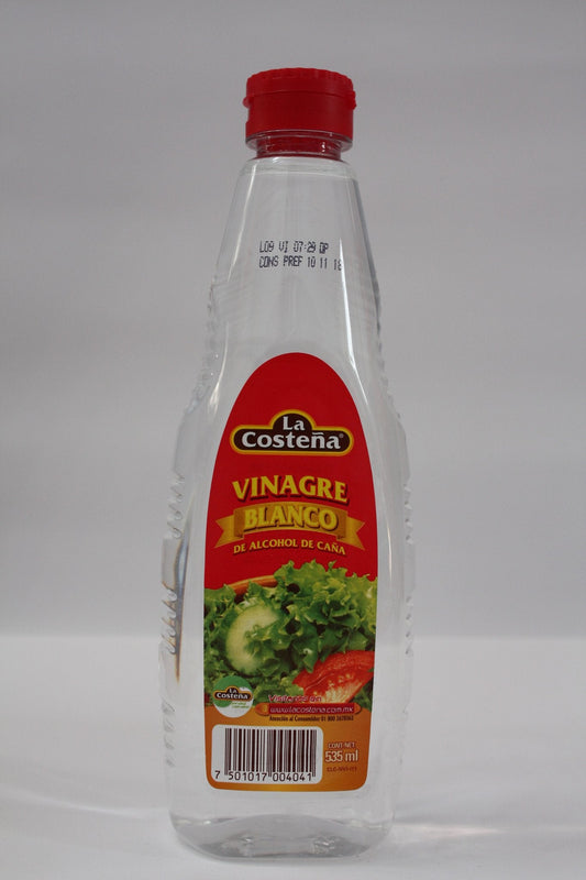 Media Caja Vinagre Blanco de 535 ml con 12 botellas - La Costeña-Vinagre-La Costeña-7501017004041-MayoreoTotal