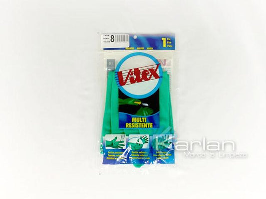 Media Caja Vitex guante Multi Resistent No.8 de 25 piezas - Vitex-Jarceria-Vitex-MayoreoTotal