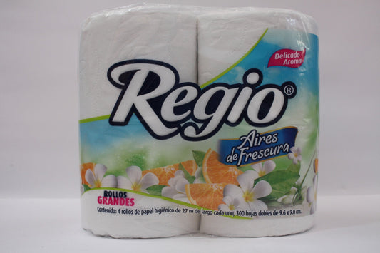 Medio Colchón Higiénico Aires de Frescura de 200 Hojas SCA en 4 rollos con 6 paquetes - SCA-Higienico-SCA-7501036622127-MayoreoTotal