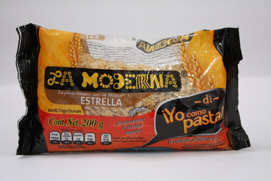 Sopa Estrella (La Moderna) con 20 paquetes de 200 grs.-Sopas-La Moderna-7501018310318C-MayoreoTotal