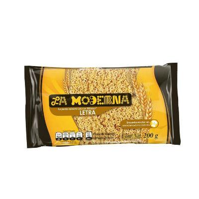 Sopa Letra (La Moderna) con 10 paquetes de 200 grs.-Sopas-La Moderna-MayoreoTotal