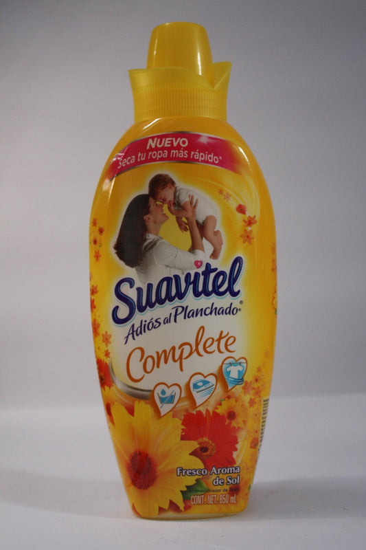 Suavitel Adios al planchado Aroma Sol de 800ml (Colgate) con 12 botellas-Suavizantes-Colgate-7509546067520C-MayoreoTotal