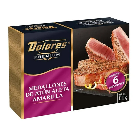 Medallon de Atún Dolores Premium Aleta Amarilla 1.110K - ZK