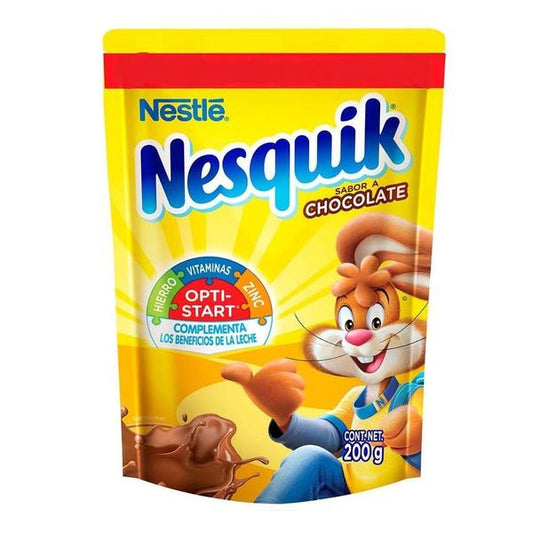 Caja de chocolate en polvo Nesquik 10P/200G - SCG