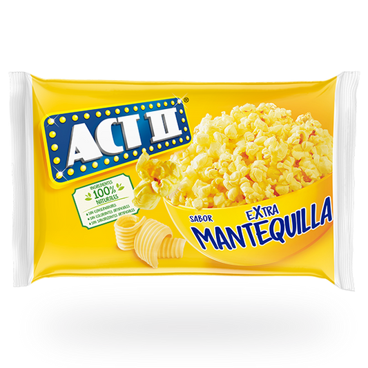 Caja Palomitas Act II Mantequilla Extra 80G/14P/6EX