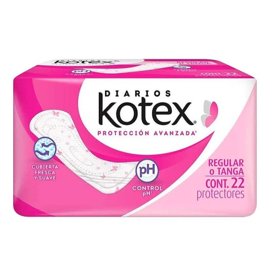 Media Caja Toalla Kotex Panty Regular 22T/7P - Kimberly Clark