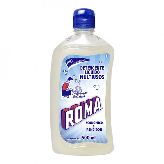 Caja Detergente Liquido Roma 500ML/12P