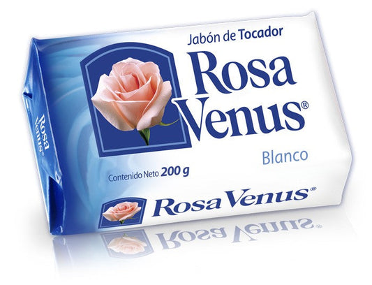 Media Caja Jabón de Tocador Rosa Venus Blanco 200G/15P - SCG