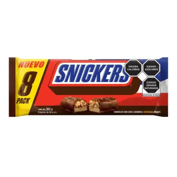 Chocolate Snickers 8P de 48 grs- K