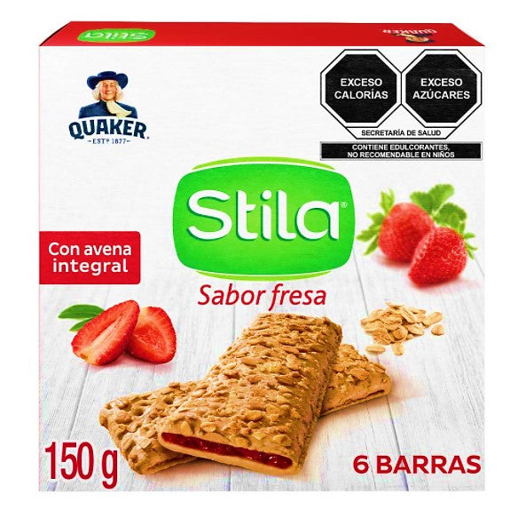 Media Caja Quaker Barra Stila 150G/6P