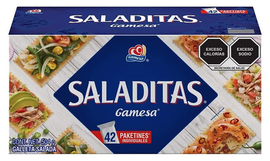 Caja Galletas Saladitas Gamesa 504G/12P -