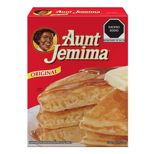 Media Caja Harina Hot Cakes Aunt Jemina Quaker 500G/5P - SCG