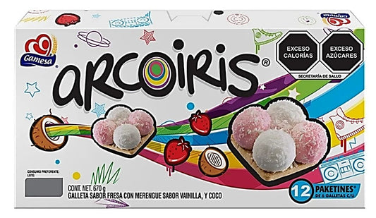 Media Caja Galletas Arcoiris Gamesa 670G/5P - SCG